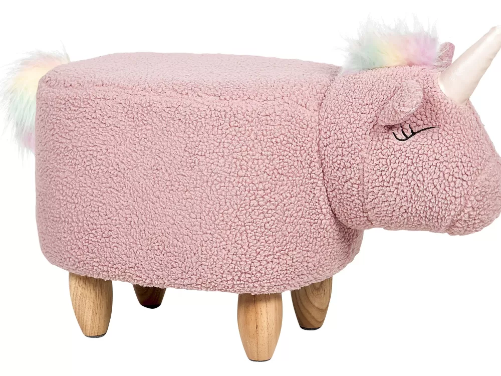 Hot Beliani Elainjakkara Kangas Vaaleanpunainen 31 X 91 Cm Unicorn