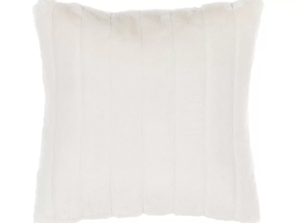Flash Sale Beliani Koristetyyny Keinoturkis Valkoinen 45 X 45 Cm 2 Kpl Pumila