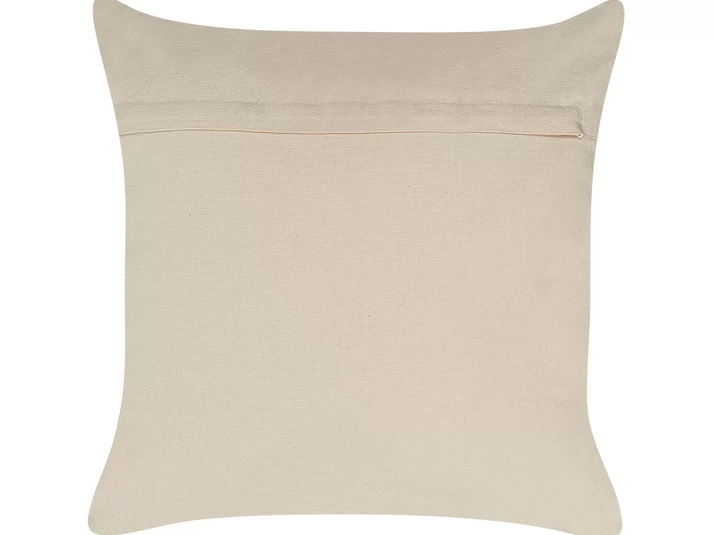 Tekstiilit<Beliani Koristetyyny Puuvilla Kulta Geometrinen Kuvio 50 X 50 Cm 2 Kpl Oujda