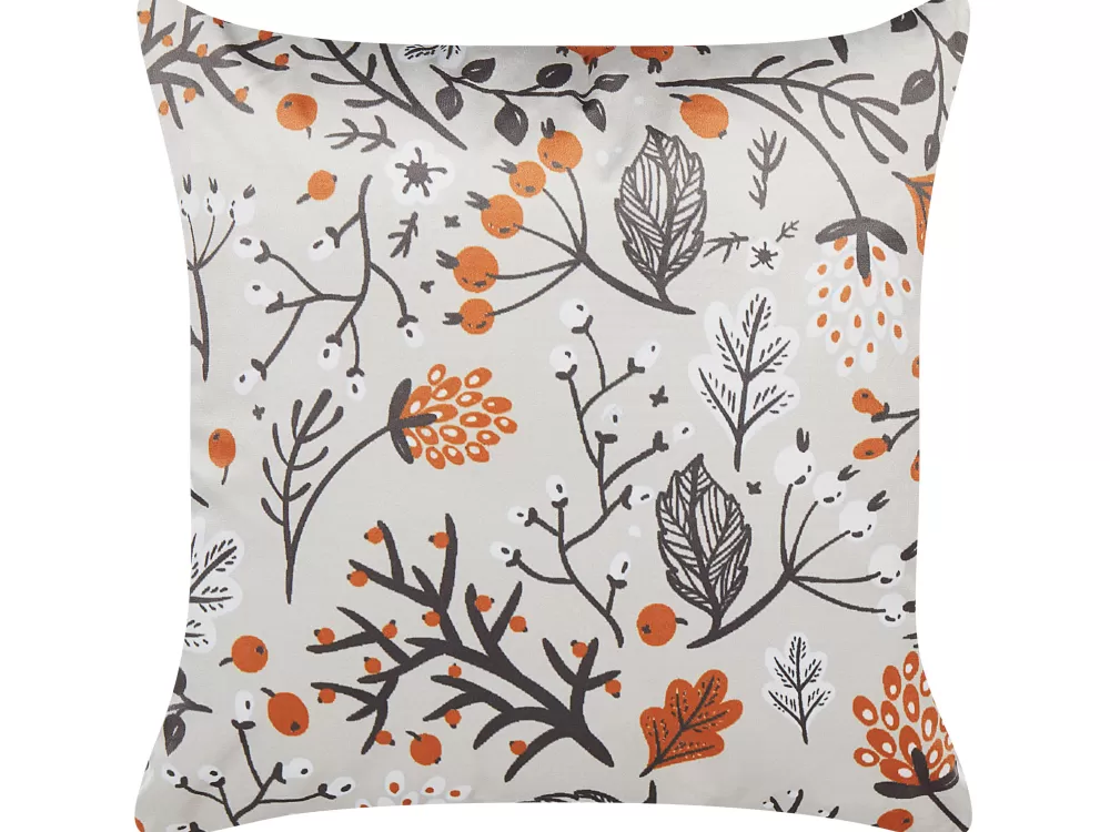 Tekstiilit<Beliani Koristetyyny Sametti Monivarinen 45 X 45 Cm 2 Kpl Montbretia