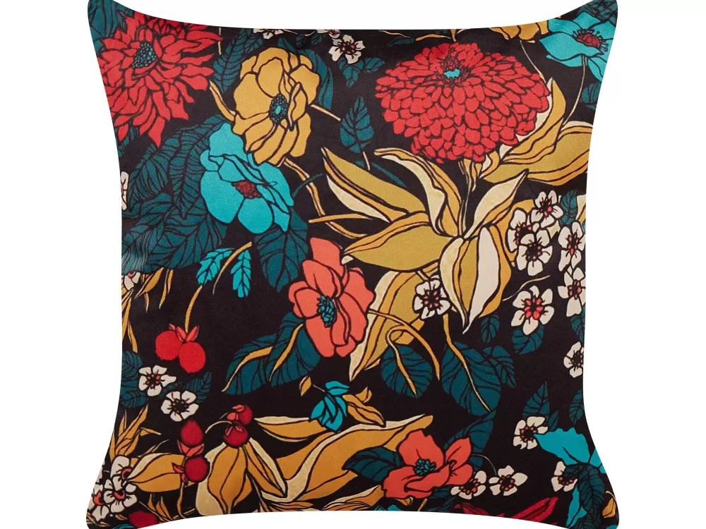 Best Beliani Koristetyyny Sametti Monivarinen 45 X 45 Cm 2 Kpl Protea