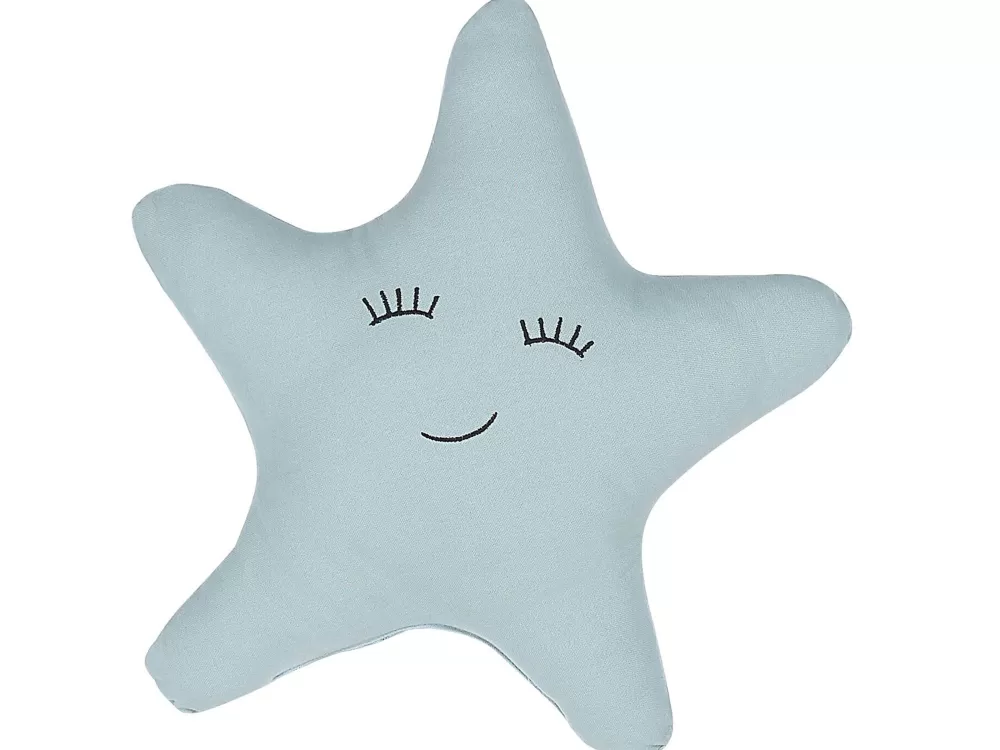 Online Beliani Lasten Tyyny Tahti 2Kpl 40 X 40 Cm Sininen Bhopal