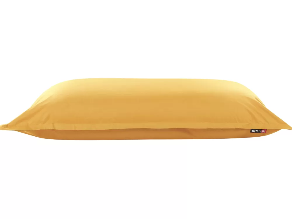 Online Beliani Sakkituoli Nailon Keltainen 180 X 230 Cm Fuzzy