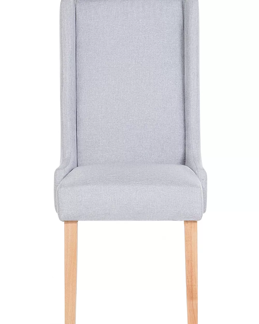 Flash Sale Beliani Tuoli Kangas Vaaleanharmaa 2 Kpl Chambers