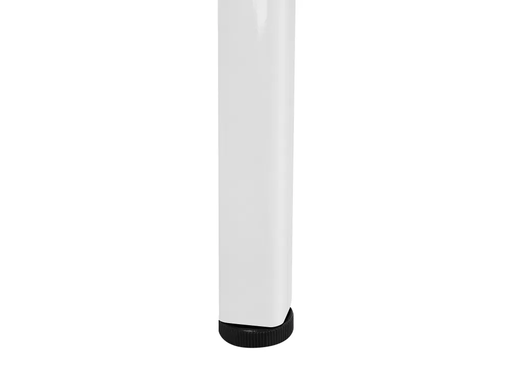 Cheap Beliani Tyopoyta 3 Laatikkoa 3 Hyllya Vaalea Puu/Valkoinen 130 X 60 Cm Caracas